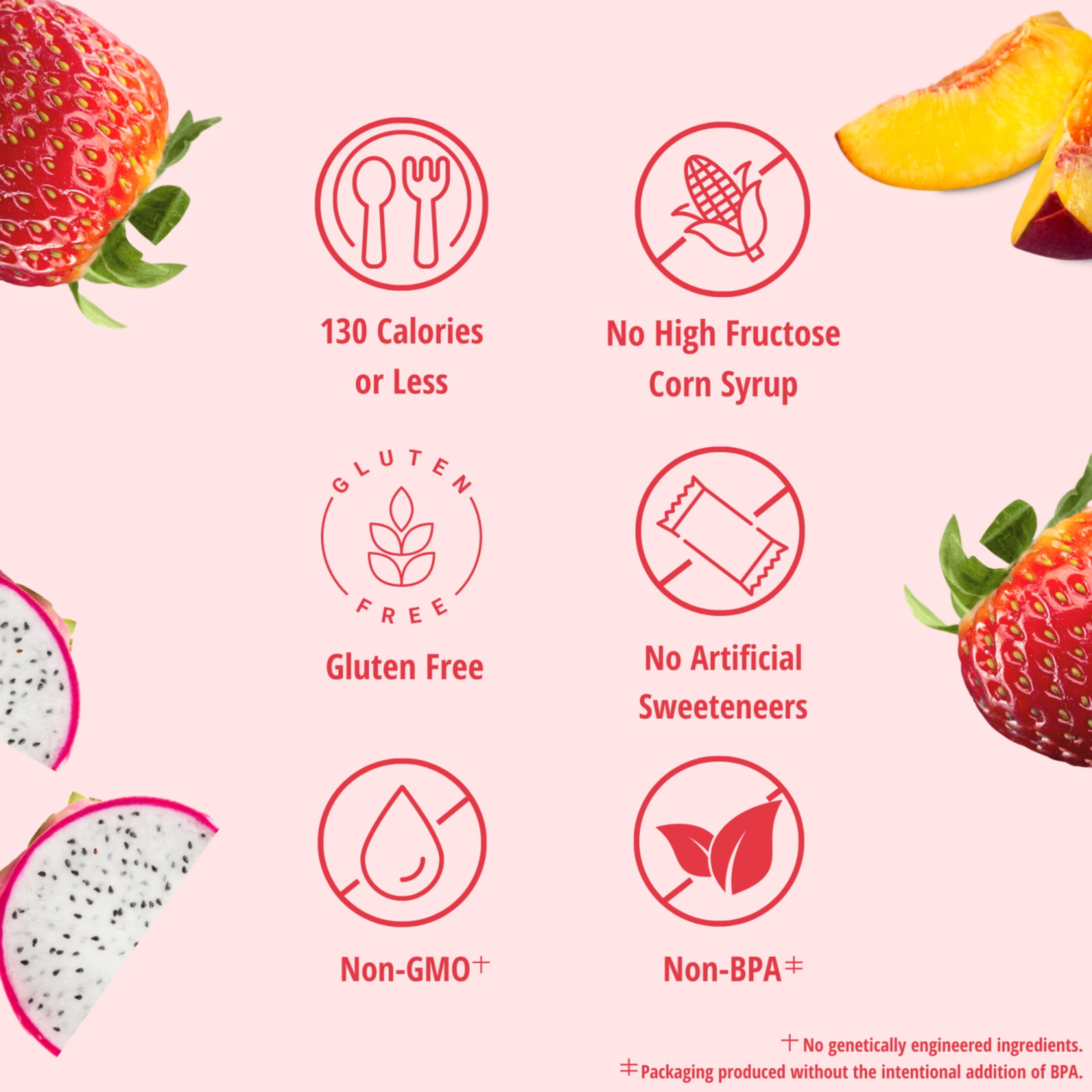 (2 pack) Del Monte Fruit Refreshers Peaches and Chia Fruit Cup Snacks in Dragon Fruit Flavored Water, 7 oz Cup (Pack of 2)