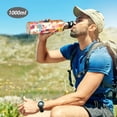 thumbnail image 6 of Yayeee 20oz Insulated Water Bottle Double Wall Stainless Steel with Flip Straw Lid, Art Geometric, 6 of 7