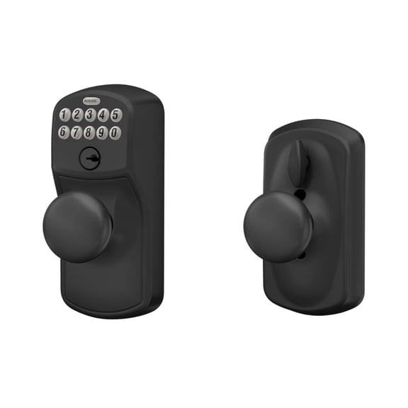 SCHLAGE FE595 622 PLY Keypad Entry with Flex Electronic Lock, Matte Black