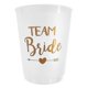 thumbnail image 4 of 12pcs Team Bride Plastic Cup Hen Party Translucent Cups Set, 4 of 5