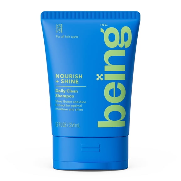 being NOURISH   SHINE Daily Clean Shampoo with Shea Butter and Aloe Extract 354 mL