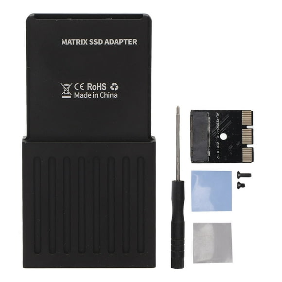 ZOUSSIQI CFexpress to M.2 SSD Adapter for Xbox Series X S PCIE 4.0 Protocol 32G Bandwidth External Hard Drive Expansion Box EL225#41824