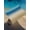 Blue, variant on Outdoor Sun Shade Sail 8'x10', Teal Pink Ombre Patio Beach Shade Canopy Cloth Waterproof, Modern Gradient Abstract Art TearResistant & UV Protection Sun Sail for Backyard Garden Deck
