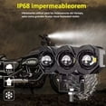 thumbnail image 4 of 2 Pzs Faros Auxiliares Doble Color Led 60w Para Auto Moto, 4 of 8