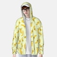 thumbnail image 2 of Gaeub Bananas Men's and Women's UPF 50+ Long-Sleeved Sun Protection Clothing, Fishing Shirt Long Sleeve Zip-3X-Large, 2 of 7
