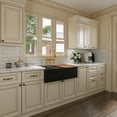 thumbnail image 4 of DV-1K0162B 33"L X 20"W Double Bowl Workstation Farmhouse Kitchen Sink With Cutting Board And Dish-Drying Rack, 4 of 14