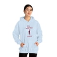 thumbnail image 6 of It's Winesday Today Hoodie - Unisex Heavy Blend Hooded Sweatshirt, 6 of 7