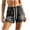 Dark Gray, variant on Yievot Womens Denim Shorts Drawstring Elastic Waist Relaxed Fit Casual Summer Travel Jean Shorts