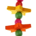 thumbnail image 4 of STARTIST Hanging Chew Toy Parrot Chewing Toy with a Bell Teeth Care Treat and Chew ##21, 4 of 7