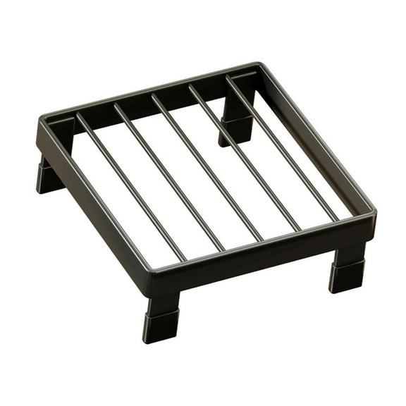 Pan Rack Cookware Storage Pot Holder Heat Resistant Freestanding Stand for Kitchen Organization and Use