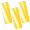 thumbnail image 1 of Peine de dientes anchos para desenredar: 3 peines de dientes anchos para cabello rizado, peine de dientes anchos de plástico sin mango, para cabello húmedo/grueso/fino, peines para mujeres, peine, 1 of 5