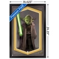 thumbnail image 3 of Star Wars: The High Republic - Yoda Wall Poster, 14.725" x 22.375" Framed, 3 of 6