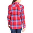 thumbnail image 4 of Orvis Ladies' Stretch Flannel Shirt - Red Large, 4 of 5
