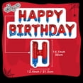 thumbnail image 2 of Guirnalda de Globos "Feliz Cumpleaños" con Tema de Araña Aijoso, 2 of 6