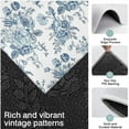 thumbnail image 3 of Pioneer Flower Floral Print Pattern Kitchen Rugs Sets Of 3,Kitchen Runner Rugs Non Skid Washable,Decorative Kitchen Floor Mats for Kitchen,Sink,Laundry,17"x30"+ 17"x47" + 17"x59", 3 of 6