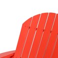 thumbnail image 6 of Cartagena Outdoor Rustic Acacia Wood Folding Adirondack Chair, Set of 2, Red, 6 of 8