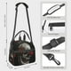 thumbnail image 2 of Fotbe Realistic Rose Skull Bolsa de Almuerzo con Estampado, Lonchera Aislada, Contenedores de Comida Reutilizables Tipo Cooler a Prueba de Fugas, 2 of 7