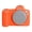Orange, variant on QKOO Soft Silicone Protective Case for Canon EOS R