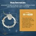 thumbnail image 2 of Farm Innovators H-409 Ice Chaser 1000 Watt Cast Aluminum Floating Tank Deicer, 2 of 8