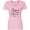 AD-Pink, variant on Inktastic Blessed to Be Called Gram with Beautiful Pastel Flowers Women's V-Neck T-Shirt