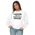 thumbnail image 5 of Moms are Way Cooler than Dads Funny Women Crewneck Sweatshirt Brisco Brands S, 5 of 6