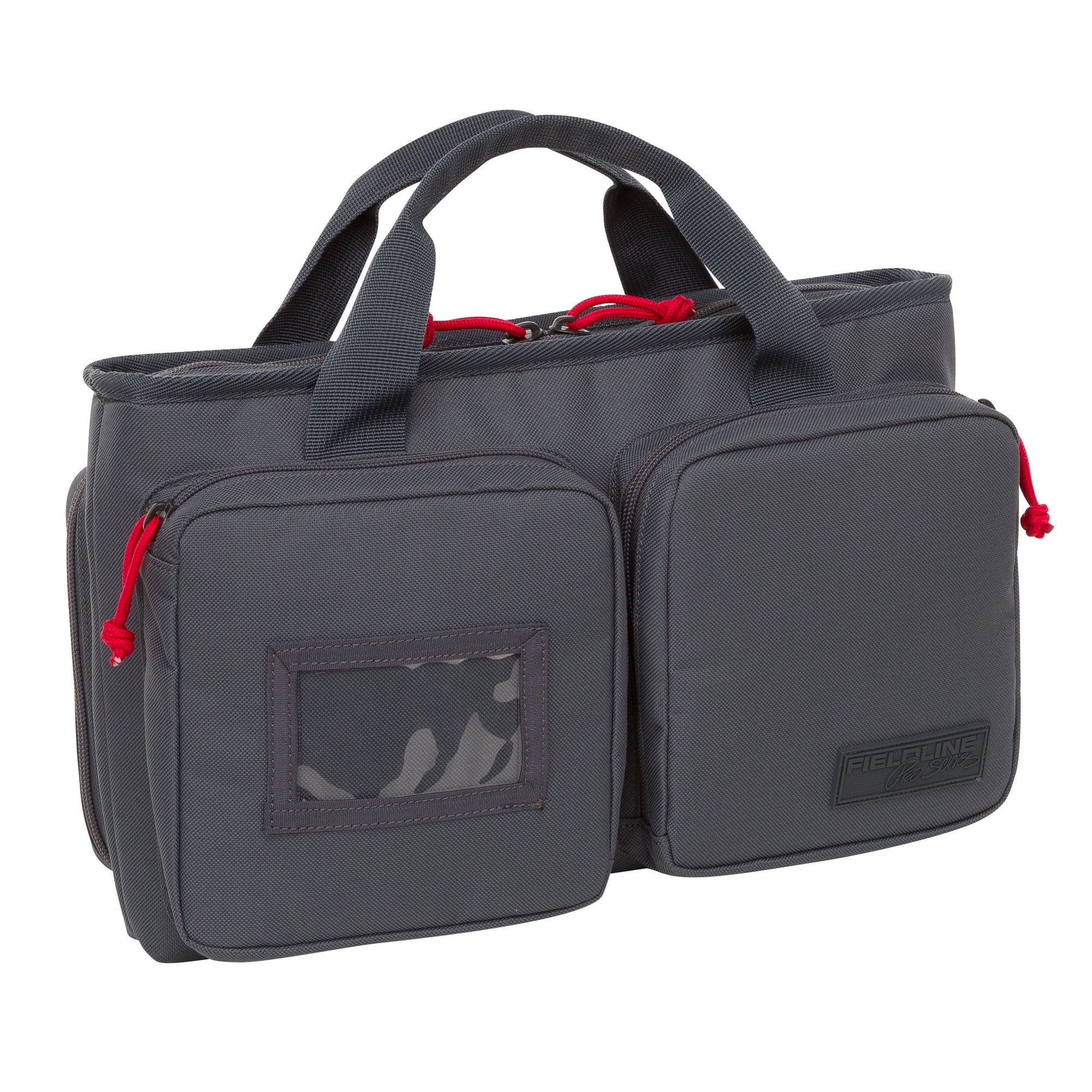 Fieldline Pro Series 10 Ltr Shooters Bag, Pistol Case Range Bag Gray, Polyester Soft Case, All-Weather