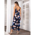 thumbnail image 2 of CALIPESSA Womens Summer Floral Print Wide Leg Cami Jumpsuits For Women Dressy, 2 of 5