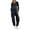 Navy, variant on CAIXIA Fleece Overalls Women 2034 Warm Winter Casual Loose Jumpsuits Sherpa Bib Overalls Fuzzy Ski Pants with Pockets,Hot Pink