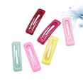 thumbnail image 4 of EeaseMX 30 pinzas para el pelo a presión, sin metal, para bebés, niñas, niños y mujeres, accesorios, 4 of 8
