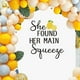 thumbnail image 1 of wonima44 She Found Her Main Squeeze Decal for Balloon Backdrop Arch, Citrus Bridal Shower Backdrop Sign, Orange Bachelorette Party/Wedding Party Backdrop Decorations, 1 of 1