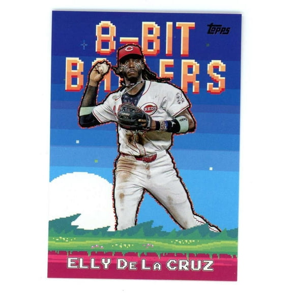 MLB 2025 Topps Series 1 Baseball 8-Bit Ballers Elly De La Cruz #8B-6