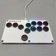 thumbnail image 2 of Flatbox Arcade Fighting Game Encoder Controller Xinput/Dinput Mini Console // Black Key, 2 of 5