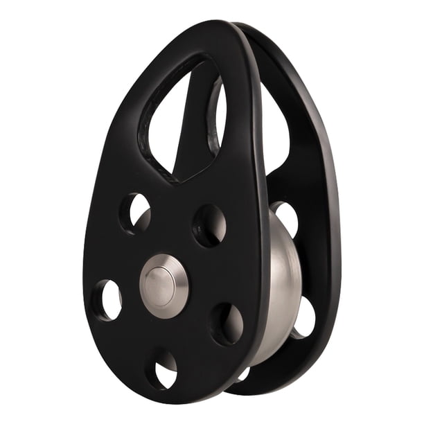 Buy 2 get 10% off Fixed Plate Micro Pulley,20KN General Purpose Small Aluminum Rope Pulleys For Climbing/Aloft Work/Rappelling/Rescue Etc