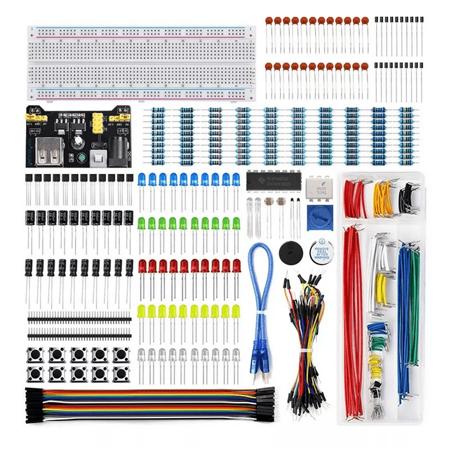 Kit Componentes Electronicos Para Arduino Malubero Kit Componentes Electronicos