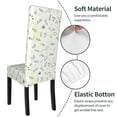 thumbnail image 6 of ZICANCN Cute Graffiti Chair Protectors Seat Covers , Dining Chair Slipcovers for Dining Room Hotel Kitchen Childish Fun, 6 of 8