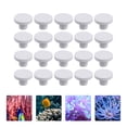 thumbnail image 4 of Tapones de cerámica para fragmentos de coral coralino, base en forma de T, bandeja para fragmentos de coral de agua de mar SPS, base para decoraciones de plantas de acuario, 4 of 5