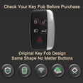thumbnail image 2 of Alloy Metal Key Fob Cover,Compatible with LR Range Rover Evoque Velar Discovery Jaguar XE XF XJ F-Pace F-Type Remote Keyless Entre Key Fob,Armor TPU Key Fob Case Protector with Keychain, 2 of 7