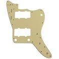 thumbnail image 2 of Garde-médiator de Guitare Électrique pour Garde-Boue Style US Jazzmaster (3 Couches Jaune Vintage), 2 of 4