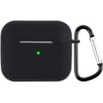 thumbnail image 3 of Soft Silicone Case for Airpods Pro 2 Shockproof Waterproof with Mini Carabiner (Dark Gray), 3 of 3