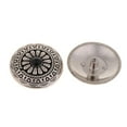 thumbnail image 3 of 5pcs Vintage Western Buttons Turquoise Concha Studs For Screwing For diy Jacket F, 3 of 7