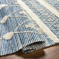 thumbnail image 5 of Hauteloom Eben Living Room, Bedroom Area Rug - Bohemian, Transitional - High Pile - Navy, Light Blue, Charcoal - 27" x 45", 5 of 7