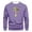 Purple, variant on WXLWZYWL Holiday Sweatshirts Men Regular Crew Neck Long Sleeves Loose Tops Christmas Printed Sweatshirts Fall Winter Sweatshirts Pullover