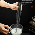 thumbnail image 3 of Milk Frother Handheld Foam Maker for Lattes Coffee Whisk Mixer Foamer for Cappuccino Frappe Matcha Frothing Wand, 3 of 6