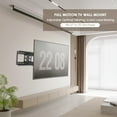 thumbnail image 2 of Support Mural pour Téléviseur à Mouvement Complet Robuste de 37 à 70 Pouces avec Double Support à 6 Bras jusqu'à 110 Lb et VESA Max 600x400 mm, Support TV Pivotant à Articulation Complète Compatible avec Montants de Bois Muraux de 16 Pouces, 2 of 8