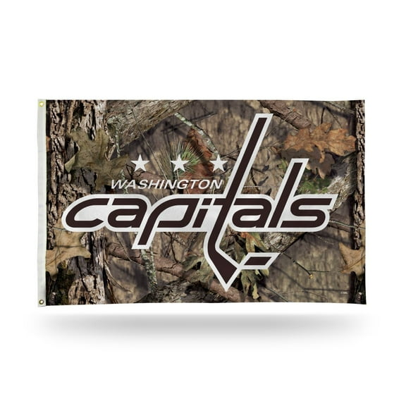 Washington Hockey Capitals 3x5 Indoor Outdoor Camo Banner Flag with grommets for hanging