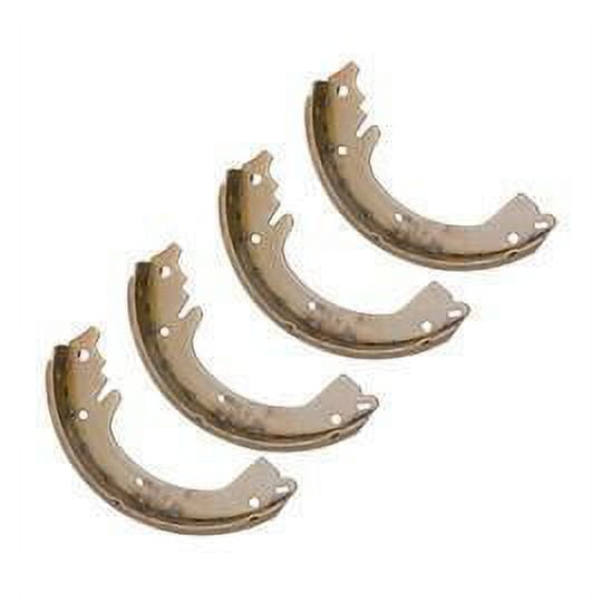 Crown Automotive J0807376 CASJ0807376 53-68 CJ-3B/55-65 CJ-5/55-65 CJ-6/52-63 M38-A1 BRAKE SHOE SET Fits select: 1971 JEEP UNIVERSAL, 1970 AMERICAN MOTORS UNIVERSAL