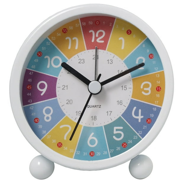 Learning Clock for Kids Telling Time Teaching Clock Kids Wall