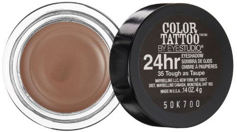 Maybelline 24 Hour Eyeshadow, Tough as Taupe, 0.14 Oz - image 2 of 2