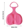 thumbnail image 2 of XWSHYW Juguetes para Niños Tabla de Trineo para Nieve, Tablas de Esquí de Plástico para Invierno Al Aire Libre, Trineo de Snowboard para Niños, 2 of 2