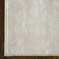 thumbnail image 2 of CAROMIO Rugs Solid Machine Washable Area Rug Non-Slip Low Pile Modern Area Rug Contemporary Indoor Area Rug Home Office Throw Carpet, 3' x 3' Round Pale Beige, 2 of 5